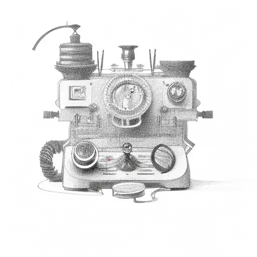 Dial Drunk tattoo design idea