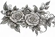 Name Tattoo sleeve tattoo design idea