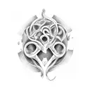 luck in my veins  tattoo design idea