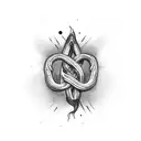 luck in my veins  tattoo design idea