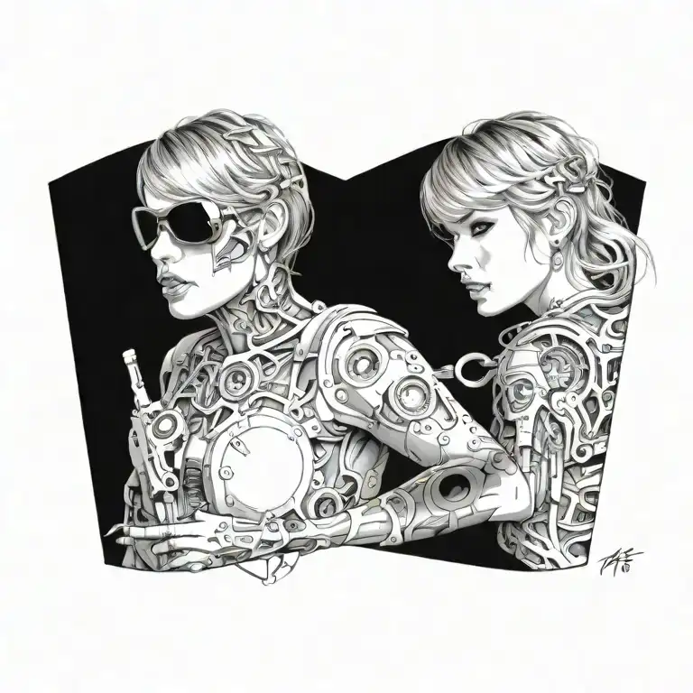 taylor swift tattoo design idea