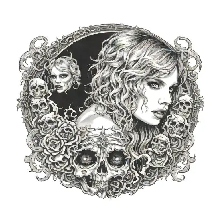 taylor swift tattoo design idea