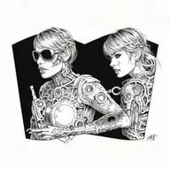 taylor swift tattoo design idea