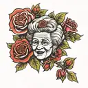 grandma memorial tattoo tattoo design idea
