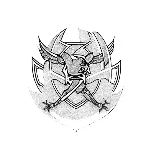 ac milan tattoo design idea