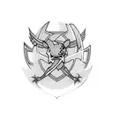 ac milan tattoo design idea