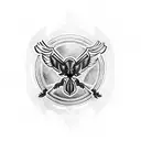 ac milan tattoo design idea