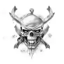 pirates of the caribbean mao kun map tattoo design idea