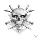 pirates of the caribbean mao kun map tattoo design idea
