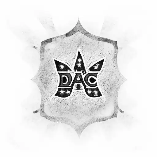 A tattoo combining the names Marcus, Dylan, and Christine in a creative way, with each name represented by a symbol or element related to Canada, USA, and Australia tattoo design idea