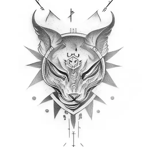 Design a tattoo that represents the harmony between environmental engineering and heavy metal. tattoo design idea