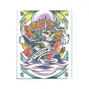tarot card the fool tattoo design idea