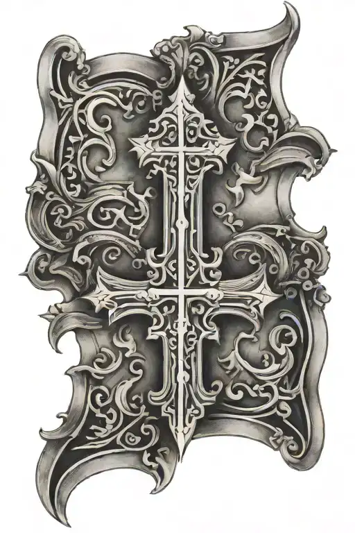 Croatian Covenantal Cross tattoo tattoo design idea
