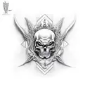 alter ego tattoo design idea