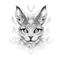 word macrose 4L tattoo design idea