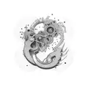 electrician tattoo design idea