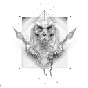 electrician tattoo design idea