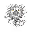 Tree of Life bodhi tattoo design idea