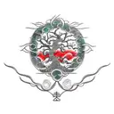 Tree of Life bodhi tattoo design idea