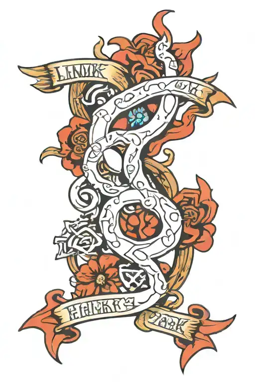 linkin park hybrid theory  tattoo design idea