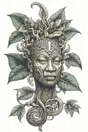 ayahuasca tattoo design idea