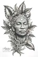ayahuasca tattoo design idea