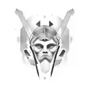 apollo artemis tattoo design idea