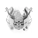 apollo artemis tattoo design idea