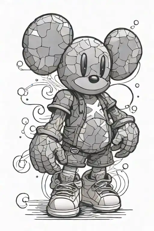 nike jordan kaws supreme murakami tattoo design idea