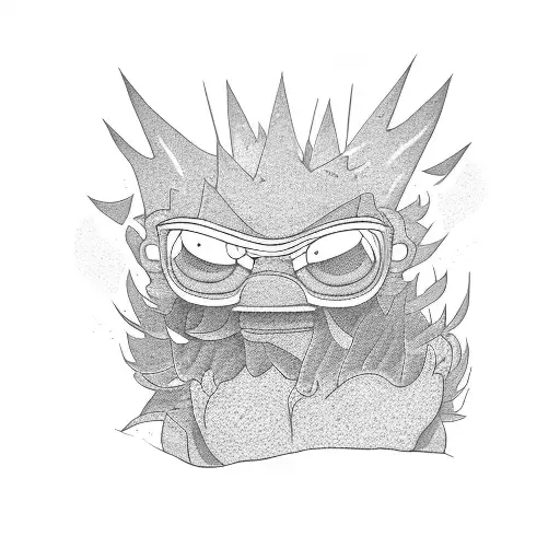 lisa Simpson  tattoo design idea