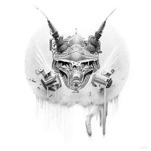 drugs and street lifestyle tattoo design idea