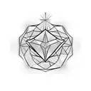 unclosed delta tattoo design idea