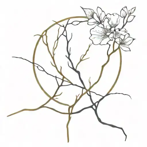 kintsugi tattoo ideas tattoo design idea