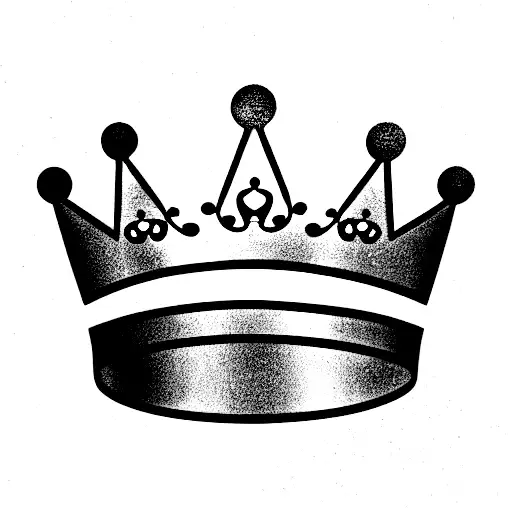 Queen's Crown tattoo design idea