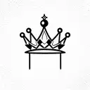 Queen's Crown tattoo design idea