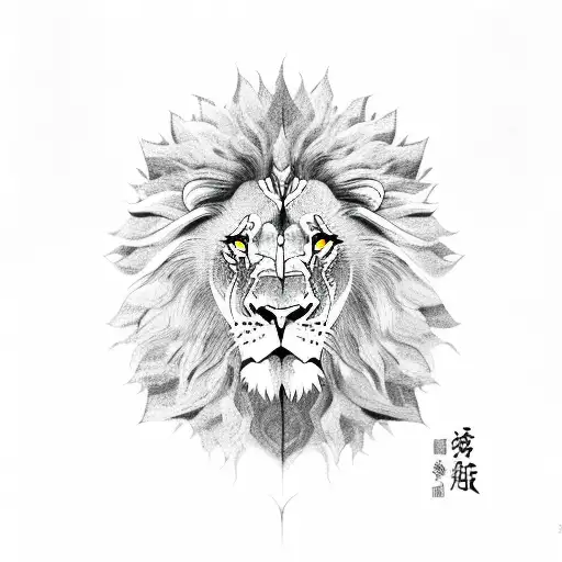 atla lion turtle tattoo design idea
