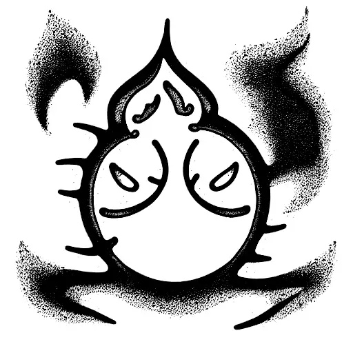 Calcifer tattoo design idea
