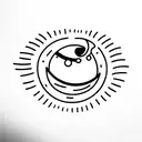 Calcifer tattoo design idea