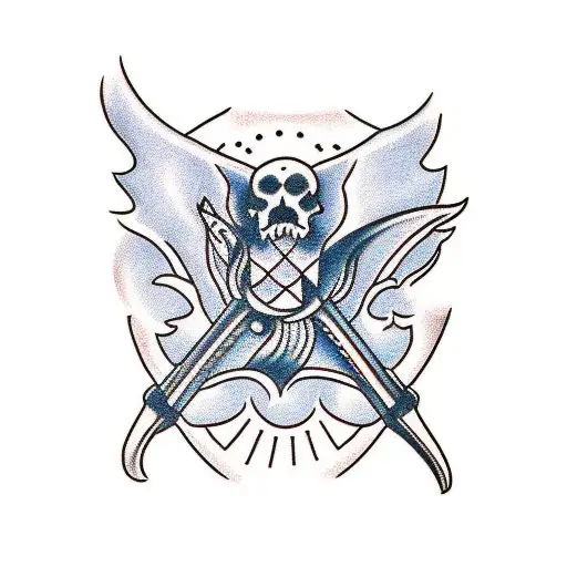 skate tattoo design idea