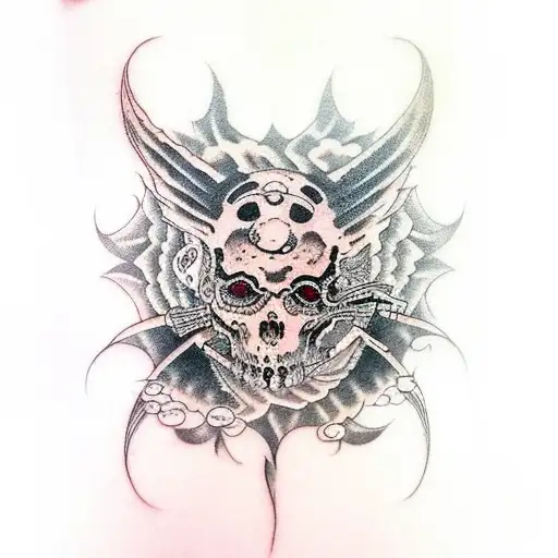 Lich tattoo design demon skeleton skull monster creature ink  pencildrawing sketch art horror tattoo pencil drawing darkart   Instagram