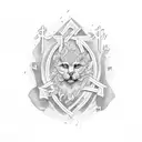 biblical verse tattoo design idea