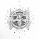 Turbo tattoo design idea