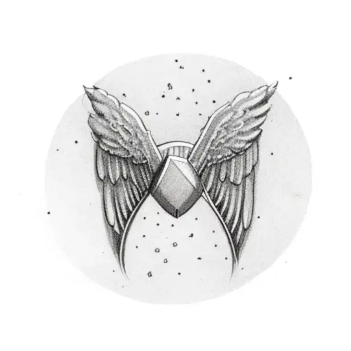 small angel wings tattoo for men - Clip Art Library