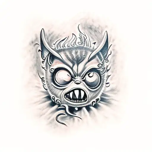 Beelzebub tattoo design idea