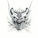 Beelzebub tattoo design idea