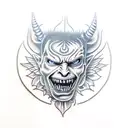Beelzebub tattoo design idea