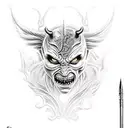 Beelzebub tattoo design idea