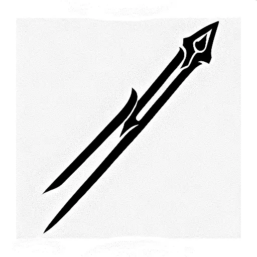 sword cyber sigilism  tattoo design idea