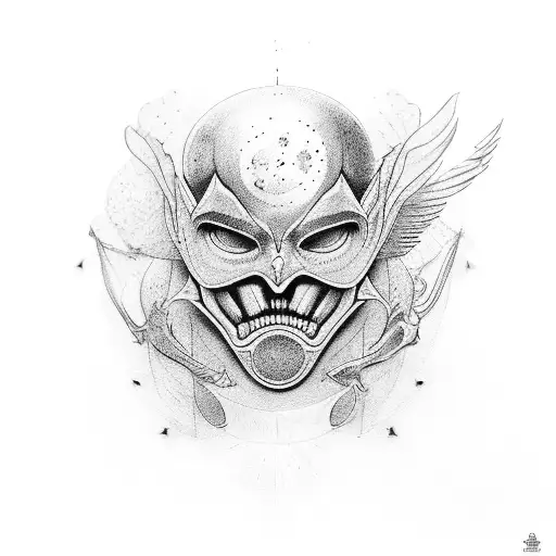 icarus tattoo design idea