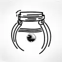 moonshine jar  tattoo design idea